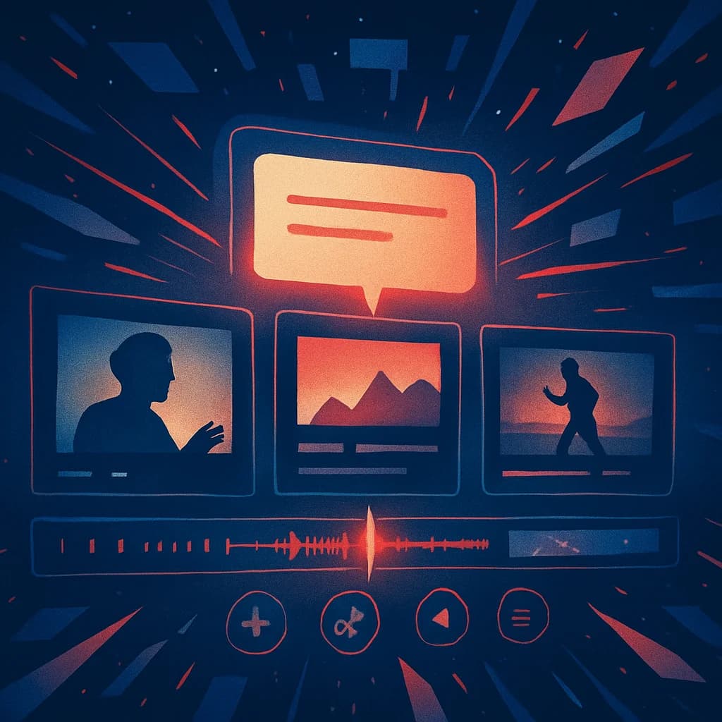 Edit and remix AI clips in Focal's timeline—trim, reorder, and combine for a full sequence.