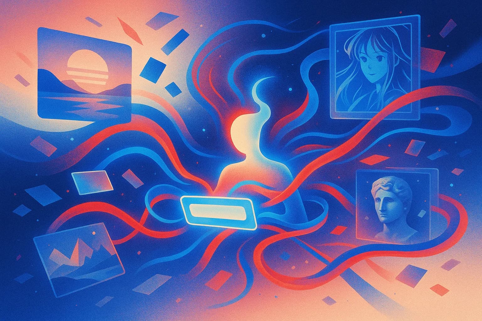 Choose from multiple AI models in Focal AI Image Generator to match styles like vaporwave, photoreal, or fantasy instantly