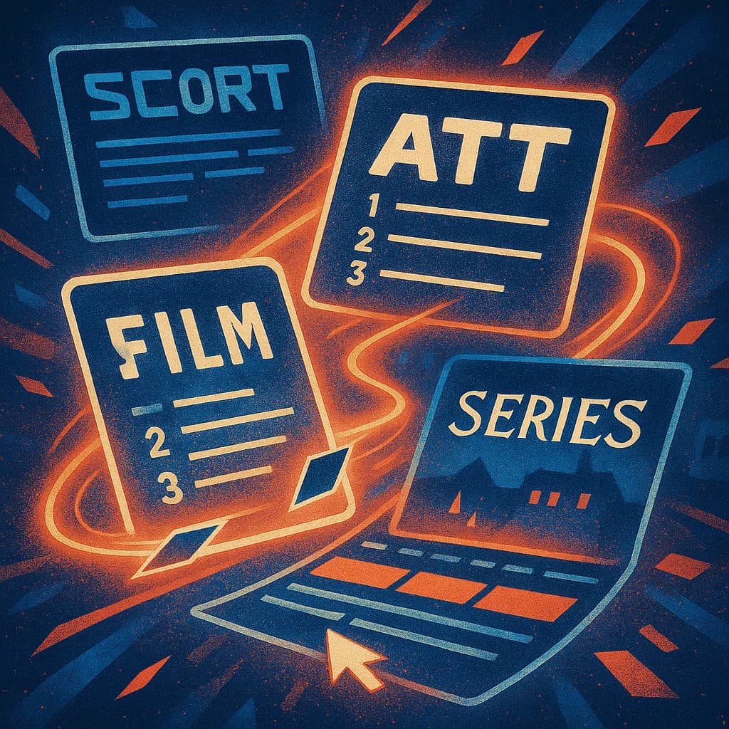 Create scripts for TikToks, full-length films, or web series using Focal AI Script Generator's adaptive structure tools