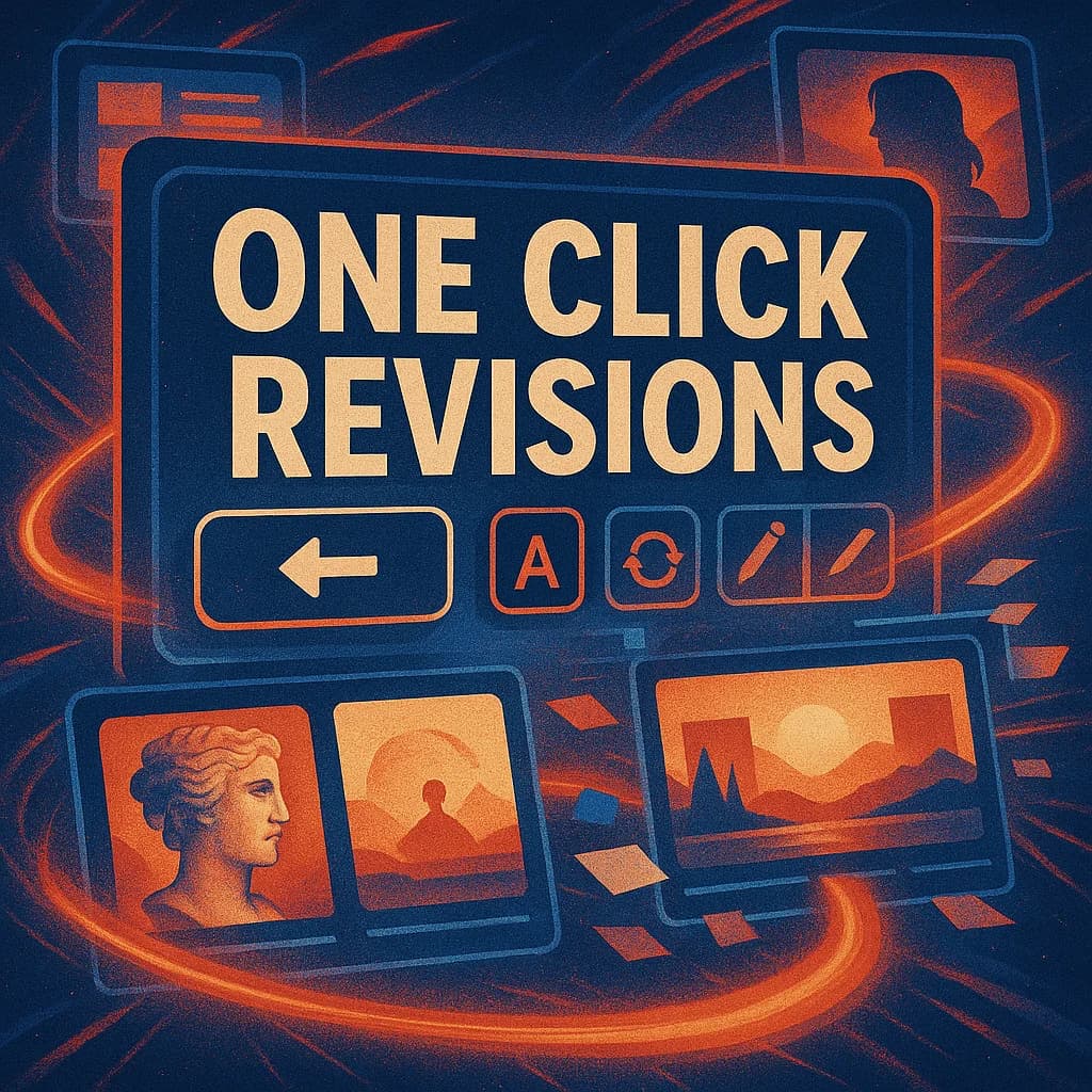 Instantly regenerate slide decks with new prompts using Focal AI Slideshow Maker's one-click revision engine