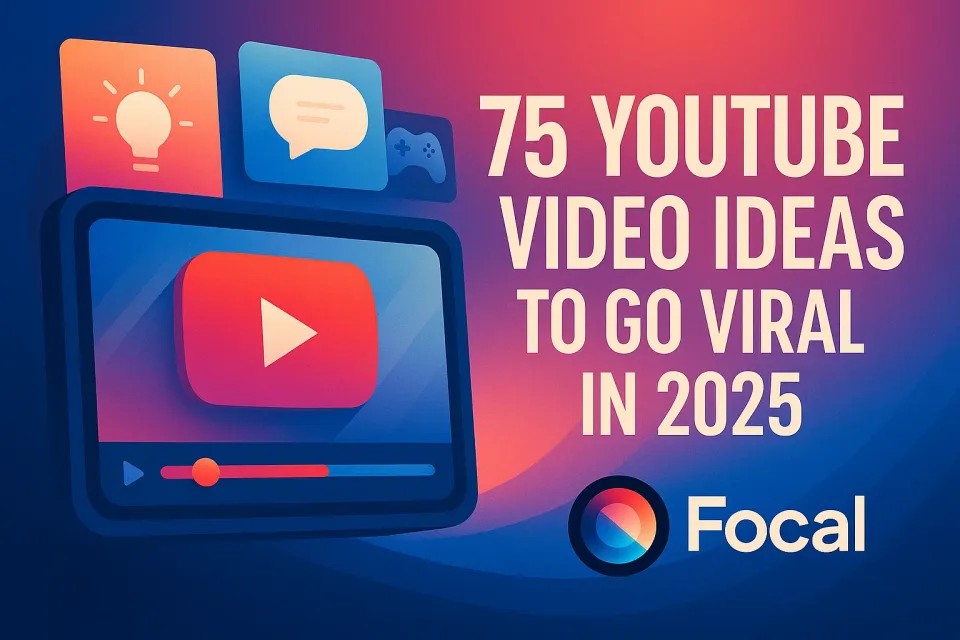 75 YouTube Video Ideas to Go Viral in 2025